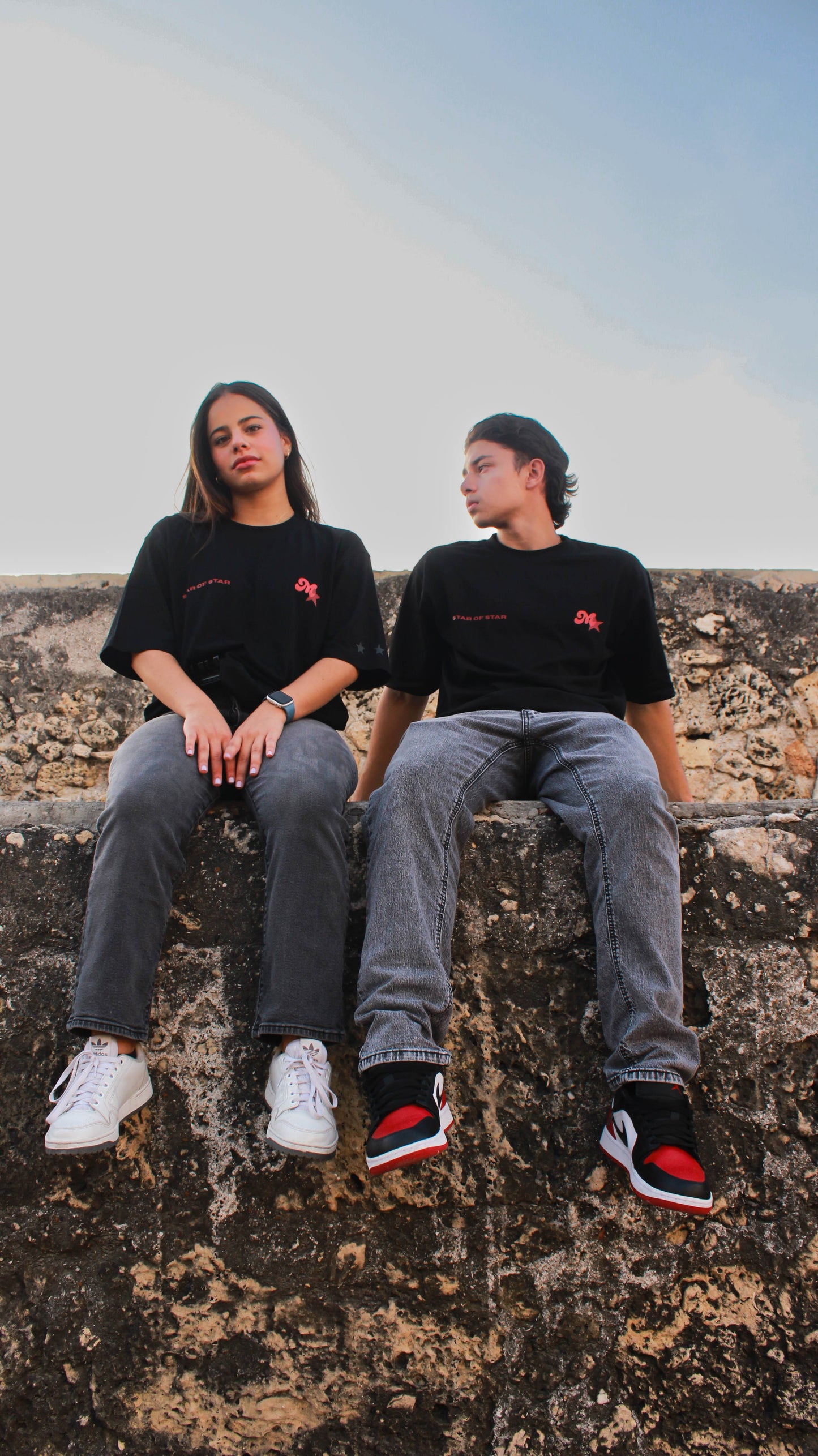 THE BEGINNING OF THE STARS BLACK TSHIRT