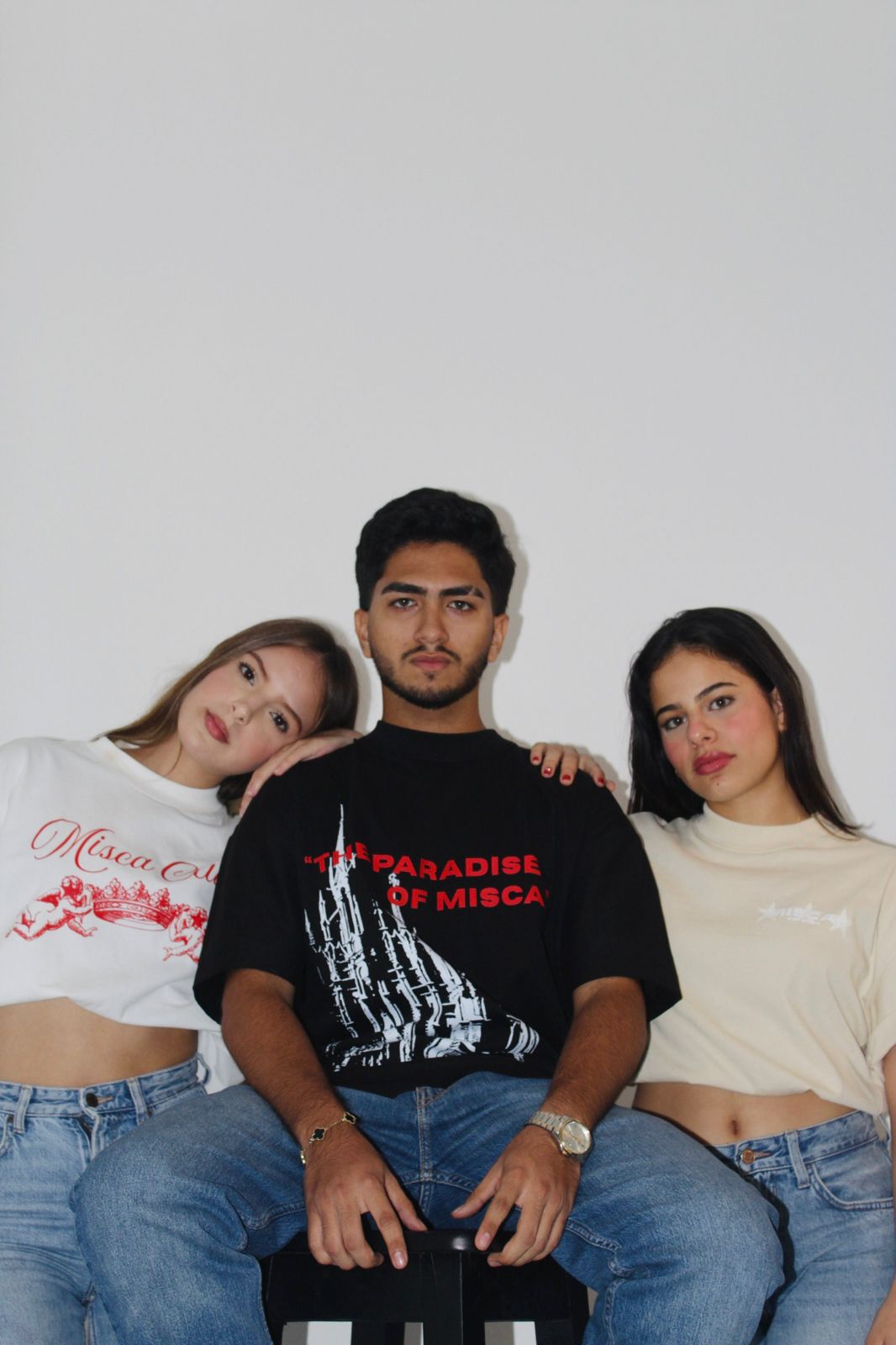 ESSENTIAL STARS BEIGE TSHIRT